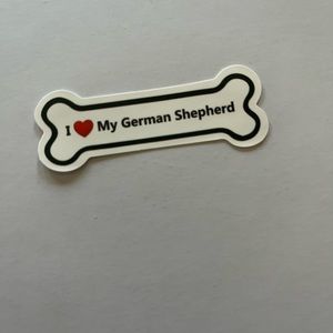 𝅺DOG stickers decals German shepherd 🐶2 for $9 or 4 for $15🐶